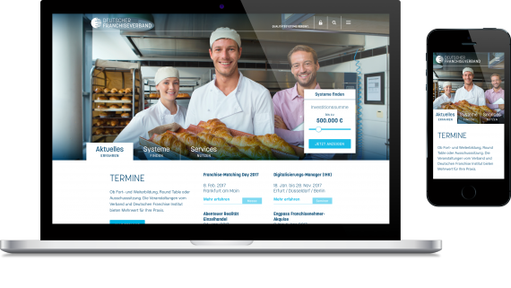 Das neue Portal des Franchiseverbandes